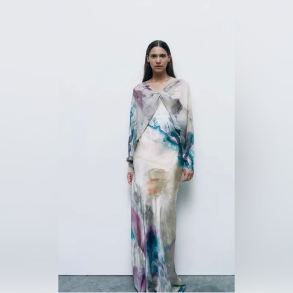 Zara - Slip Dress with Top Limited Edition - Multicolored - Women XS - new